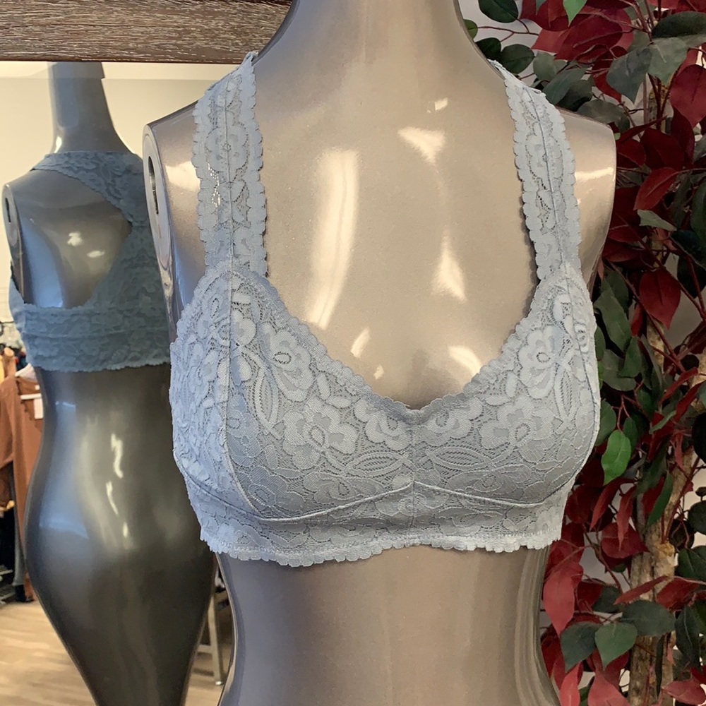 NWT NWOT Free People Galloon Lace Racerback Bra